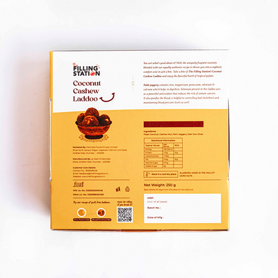 Coconut Cashew Ladoo(Per pc)