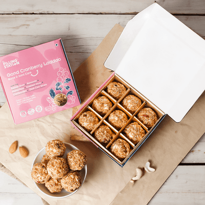 Gond Cranberry Laddoo(Per pc)