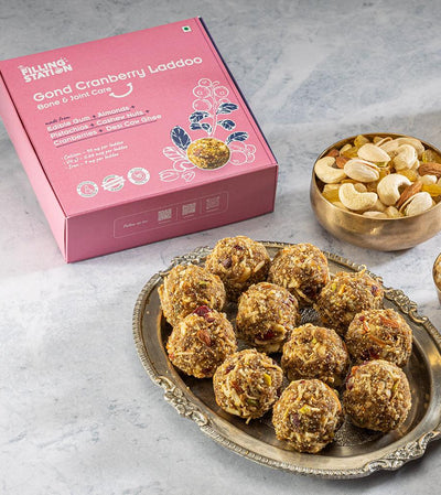 Post Pregnancy Care Laddoo (Panjiri Bajra & Gond Cranberry)