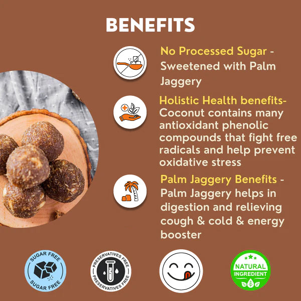 coconut laddoo Benefits