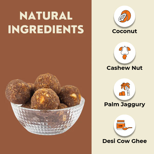 Coconut Laddoo Ingredients 