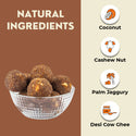 Guilt Free Happiness Box Combo - Besan Pistachio Laddoo (250 Gms) + Moongdal Cranberry Laddoo (250 Gms) + Coconut Cashew Laddoo (250 Gms)