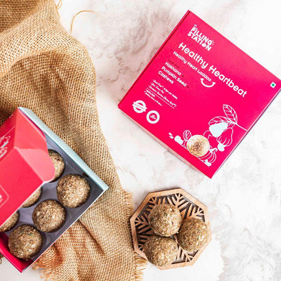 Healthy Laddoo Combo duo - Healthy Heartbeat Laddoo & Gond Cranberry Laddoo (500 Gm)
