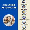 Ganapati Gift Hamper - Healthy Heart Laddoo + Natural Immunizer laddoo + Fireup Laddoo + Gond Laddoo + Panjiri Laddoo (500 GM)