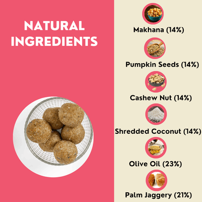 Healthy Laddoo Combo Trio - Healthy Heartbeat, Natural Immunizer, Fire Up Laddoo (750 GM)