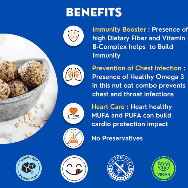Heart Care & Immunity booster Box Combo | Healthy Heartbeat - Healthy Heart Laddoo (250 gms) + Natural Immunizer - Immunity Boost Laddoo (250 gms)