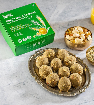Post Pregnancy Care Laddoo (Panjiri Bajra & Gond Cranberry)