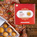 Moongdal Cranberry Pure Desi Ghee Laddoo Sweetened with Palm Jaggery