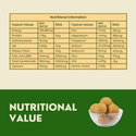 Besan Pistachio Pure Desi Ghee Laddoo Sweetened with Palm Jaggery